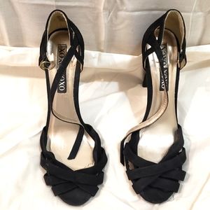 XOXO Winifred Faux Suede High Heels
